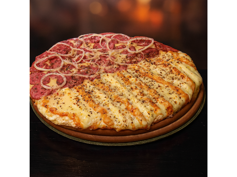 Pizza meio a meio