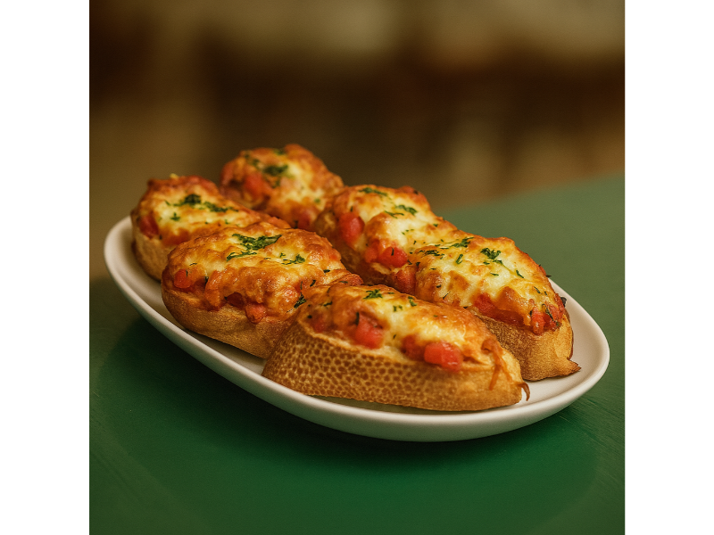 Bruschetta gratinada