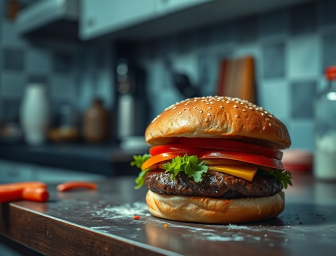 Hambúrguer gourmet